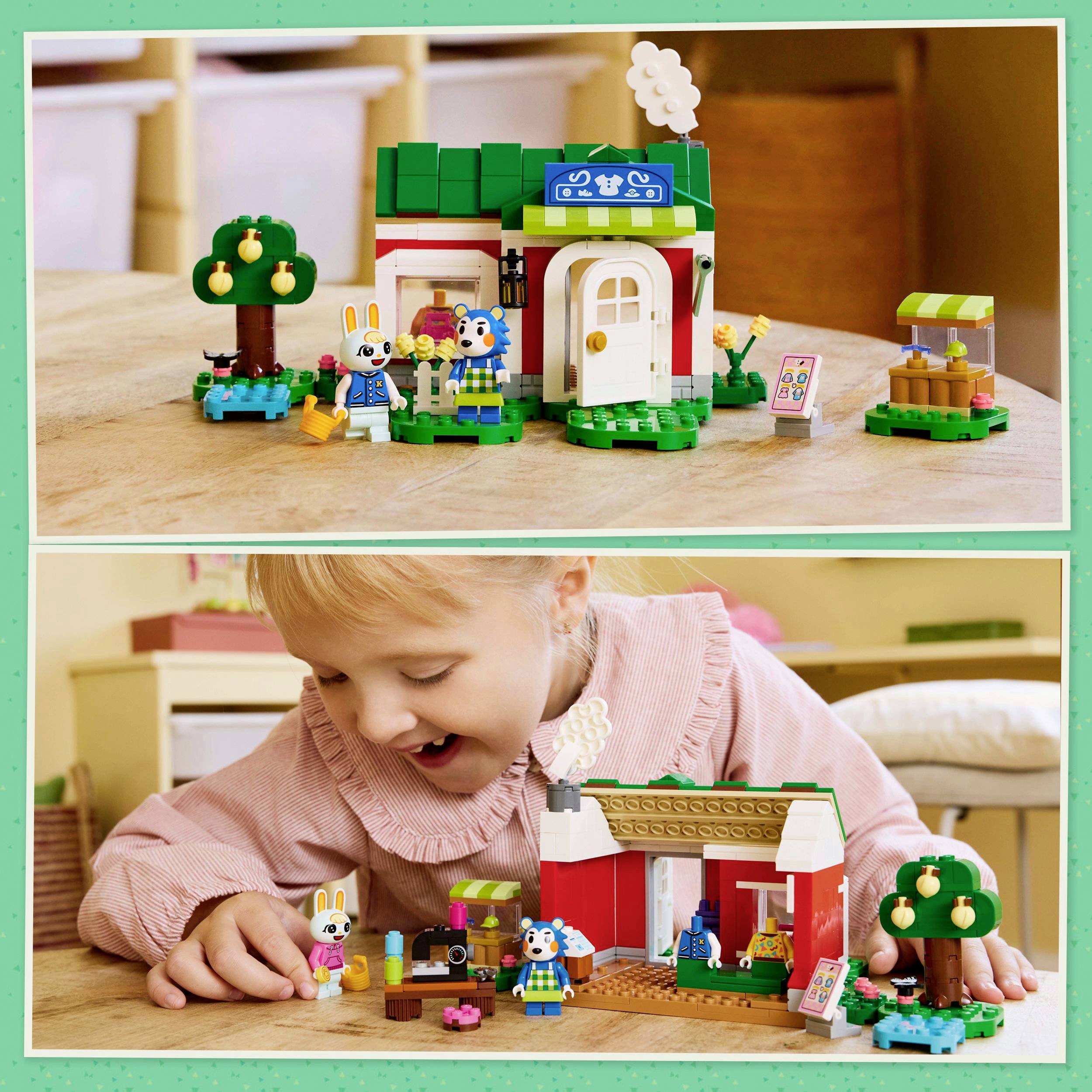 77055 LEGO® Animal Crossing Die Schneiderei der Schneiderschwestern