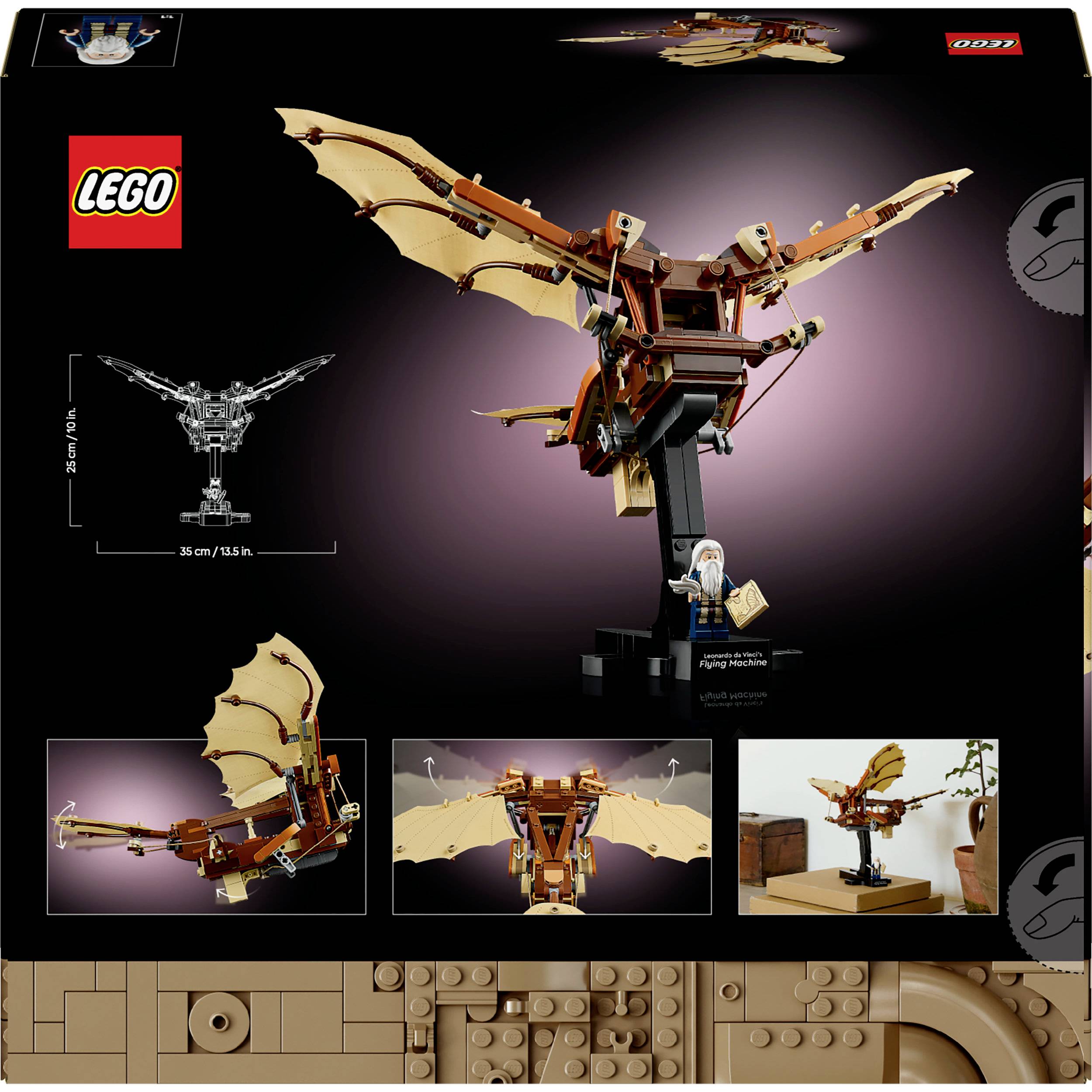 10363 LEGO® ICONS™ Leonardo da Vincis Fluggerät