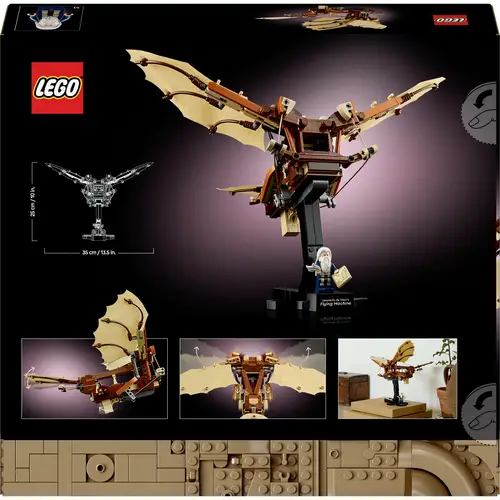 10363 LEGO® ICONS™ Leonardo da Vincis Fluggerät 10363 LEGO® ICONS™ Leonardo da Vincis Fluggerät