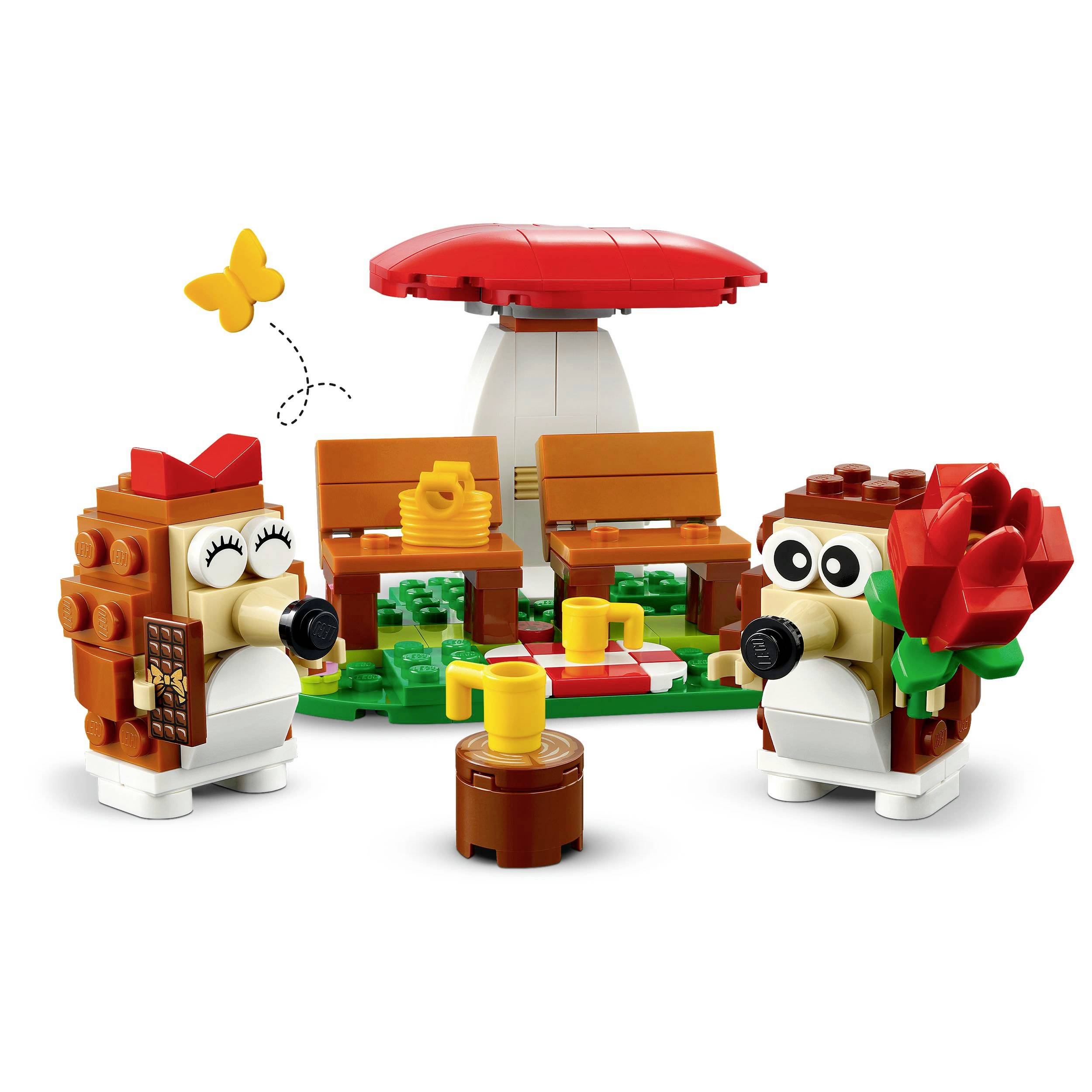 LEGO® ICONS™ 40711 Igel und ihr Picknick-Date