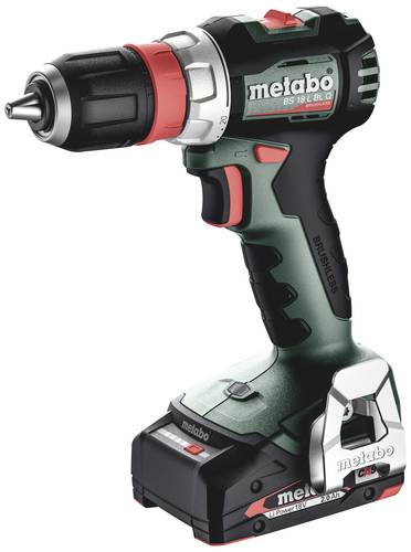 Metabo BS 18 L BL Q 613156500 Akku-Bohrschrauber 18 V 2 Ah Li-Ion inkl. 2. Akku, bürstenlos, inkl.