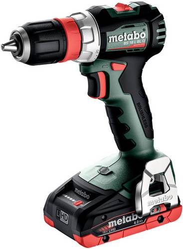 Metabo BS 18 L BL Q 613156800 Akku-Bohrschrauber 18 V 4 Ah Li-Ion inkl. 2. Akku, bürstenlos, inkl.
