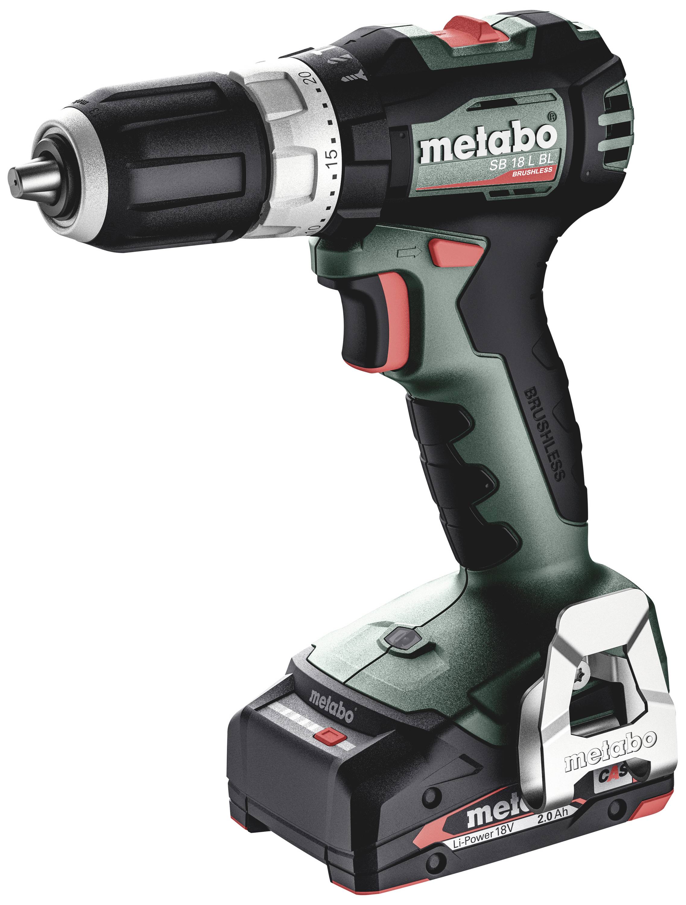 Metabo SB 18L BL 613157500 Akku-Schlagschrauber 65 Nm 18V Anzahl mitgelieferte Akkus 2 2Ah LiHD bürstenlos, inkl. Koffer, inkl