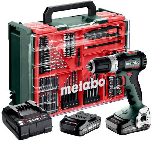 Metabo SB 18 L BL Set 613157710 Akku-Schlagschrauber 65 Nm 18 V Anzahl mitgelieferte Akkus 2 2 Ah L