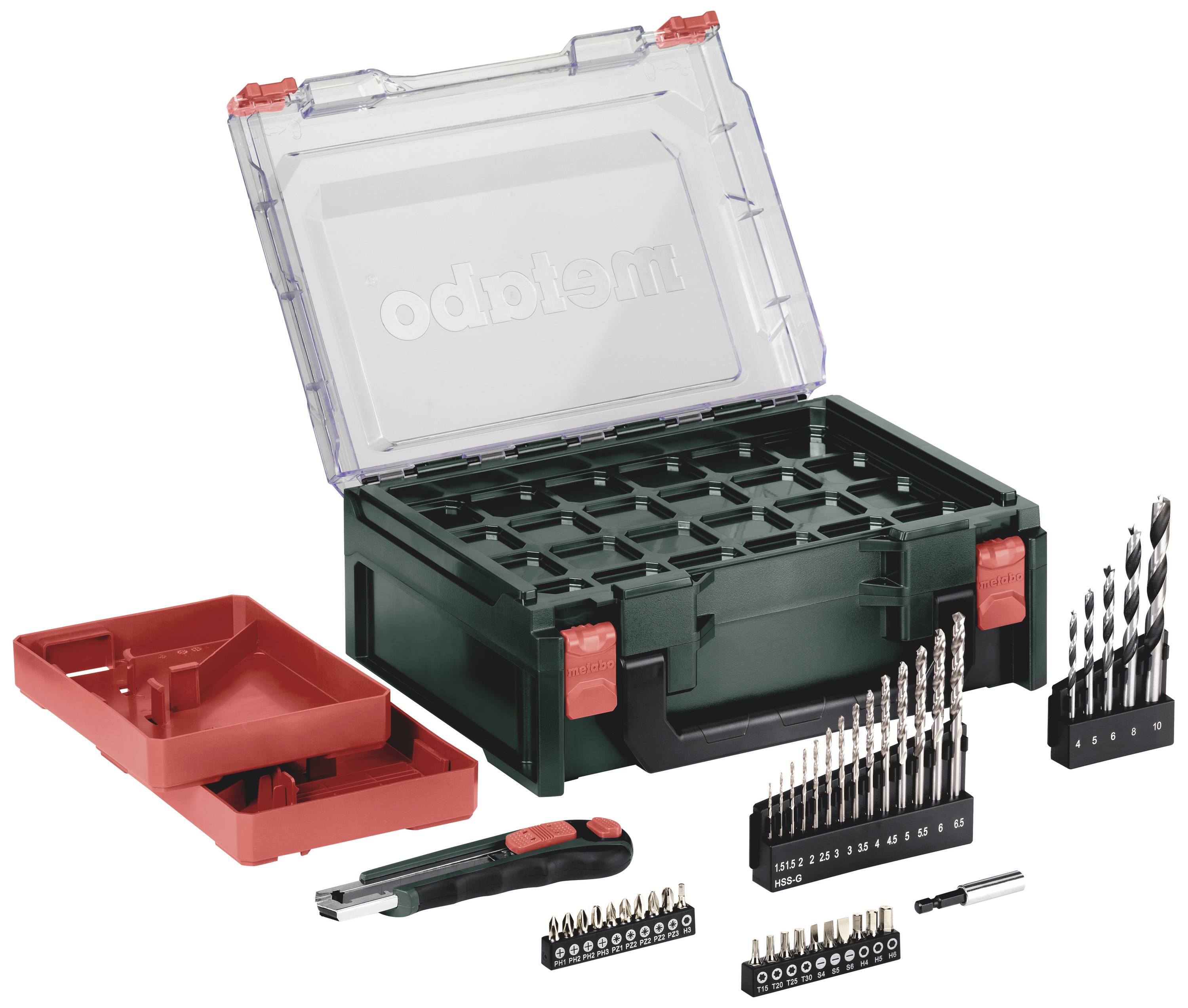 Metabo PowerMaxx SB Basic Set 600385710 Akku-Schlagschrauber 34 Nm 18V Anzahl mitgelieferte Akkus 2 LiHD bürstenlos, inkl. Koffer