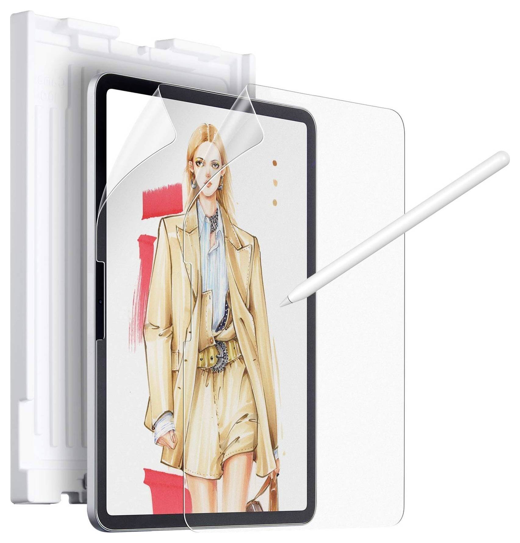 ESR Paper-Feel Displayschutzfolie Apple iPad Pro 11" (M4, 2024) 2 St. Anti-Fingerprint, kratzfest, matt 1E0950102