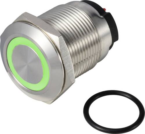 TRU COMPONENTS TC-13224196 ONPOW6319F-10E/Q/G/12V/S Drucktaster 36 V DC/AC 2 A 1 x Aus/(Ein) tasten