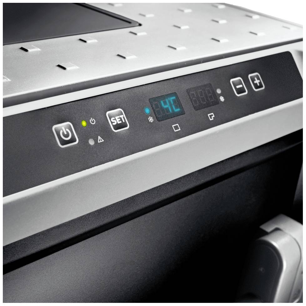 Dometic Group CoolFreeze CFX 35W Kühlbox EEK: C (A - G) Kompressor 12 V, 24 V, 100 V, 230V Grau, Schwarz 32l + 20 bis –22°