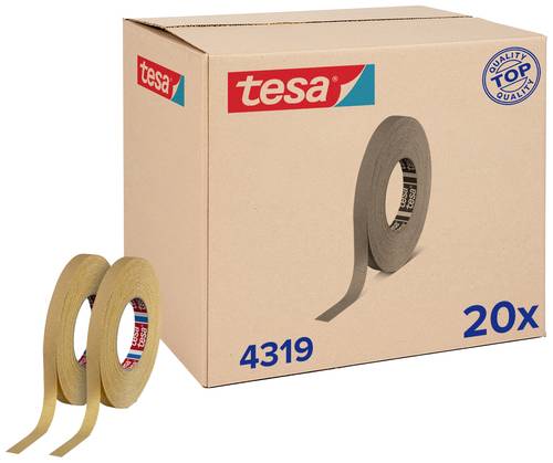Tesa tesakrepp 4319 für Kurven 04319-00005-00 Kreppband tesakrepp® Hellbraun (L x B) 50 m x 15 mm 2