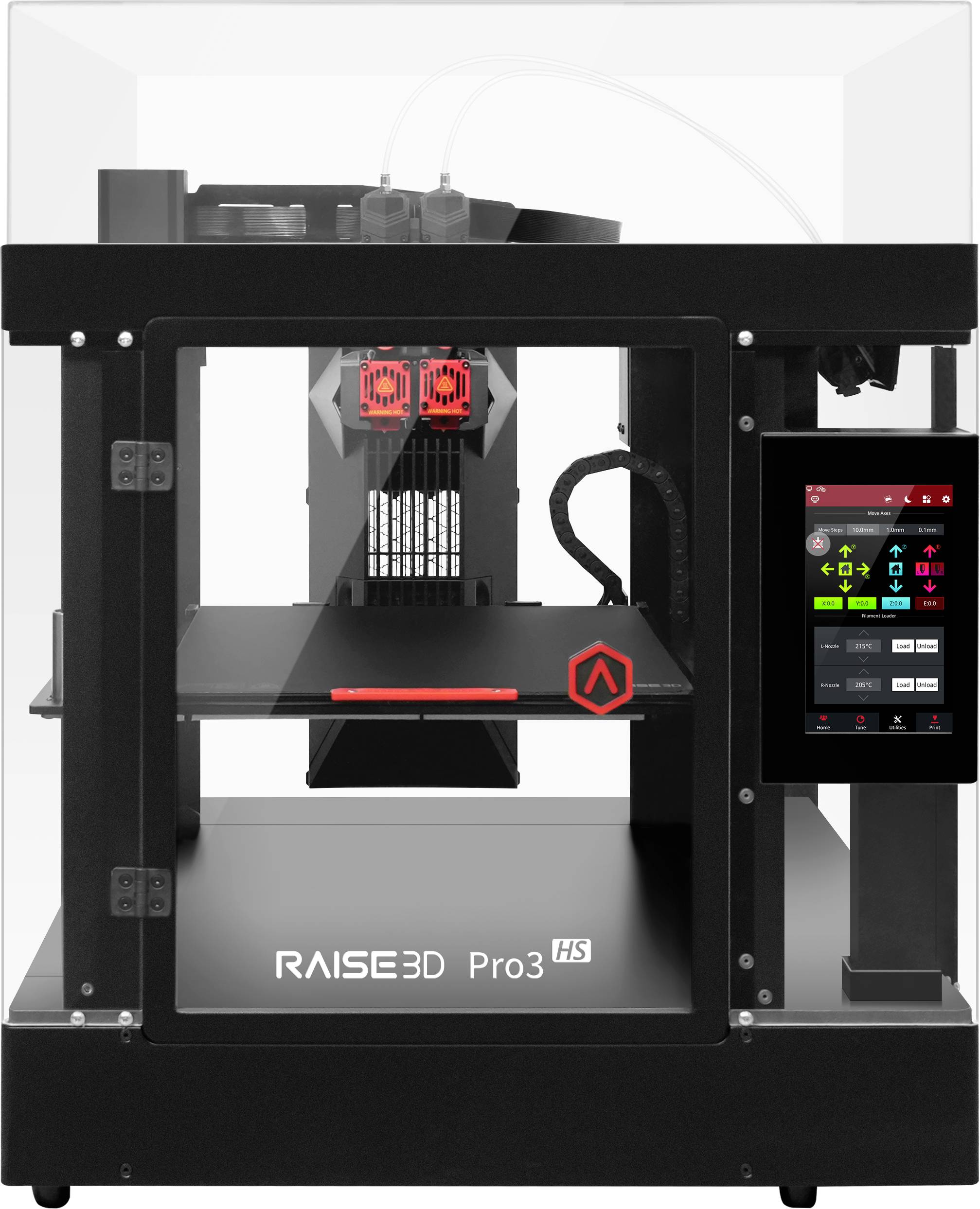 RAISE3D Pro3 HS 3D Drucker beheizbares Druckbett, inkl. Software, integrierte Kamera