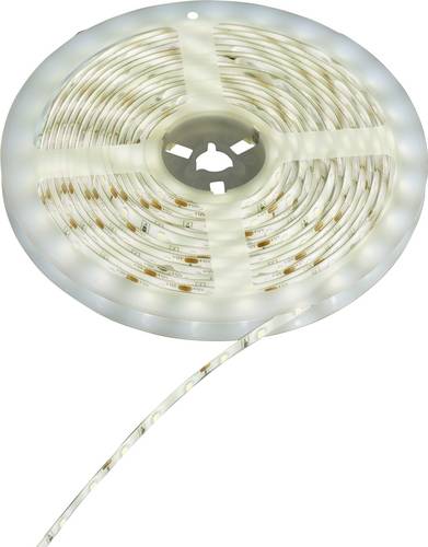 Sygonix SY-6612922 LED-Streifen-Komplettset mit Stecker 12 V/DC 5 m Kaltweiß 1 St.