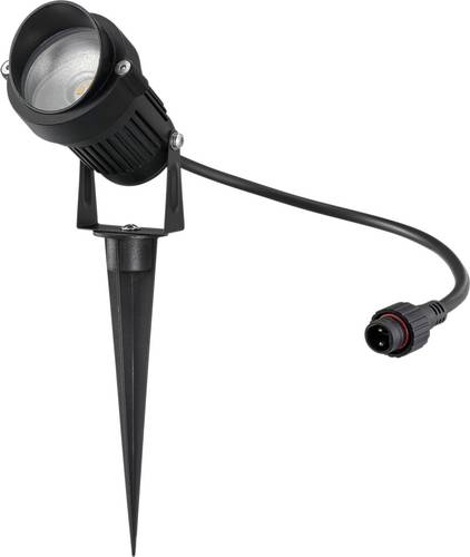 Sygonix SY-6612934 LED-Gartenleuchte LED LED 1 W Schwarz
