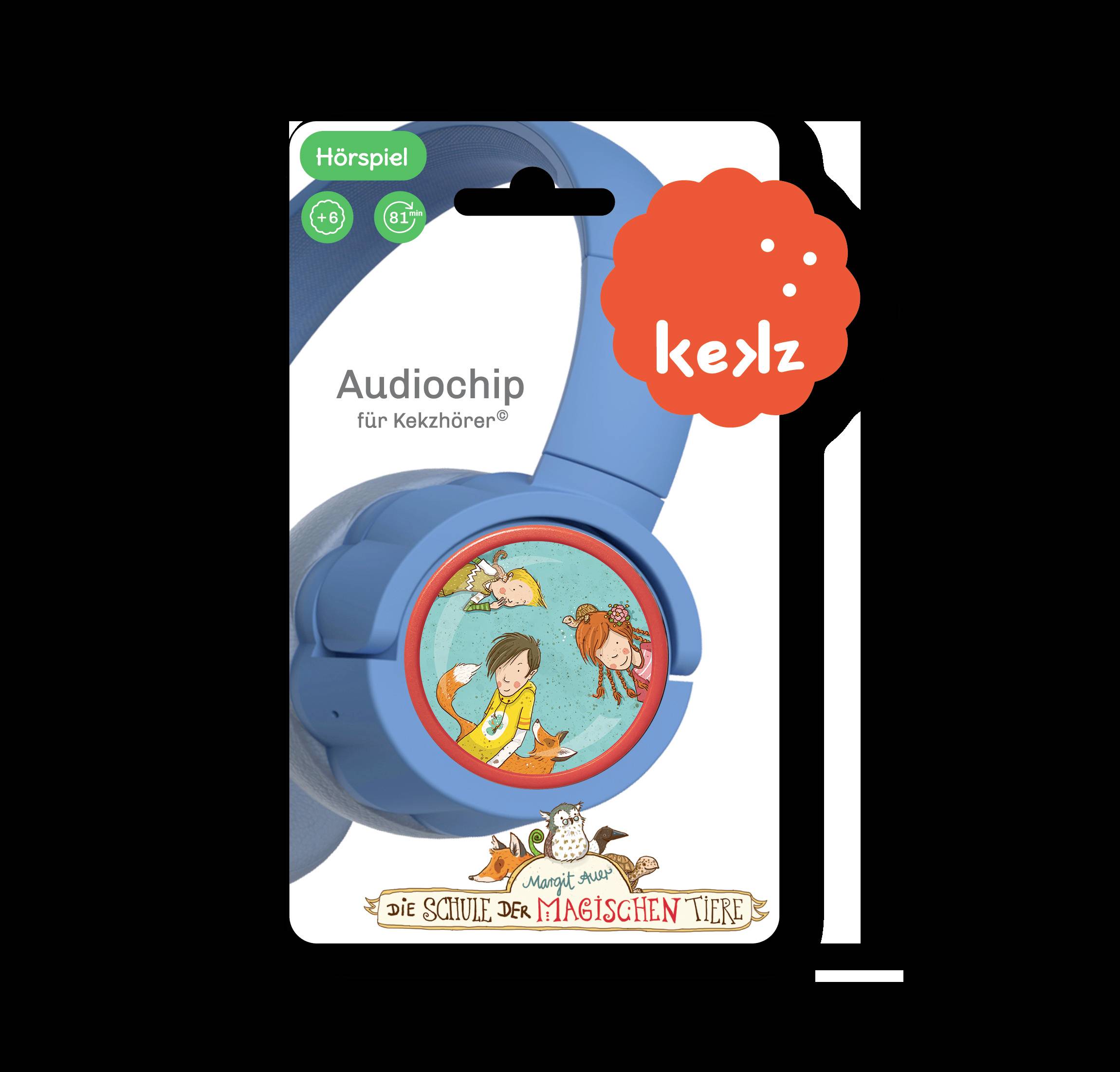 Kekz Die Schule der magischen Tiere Kopfhörer-Audiochip Kinder