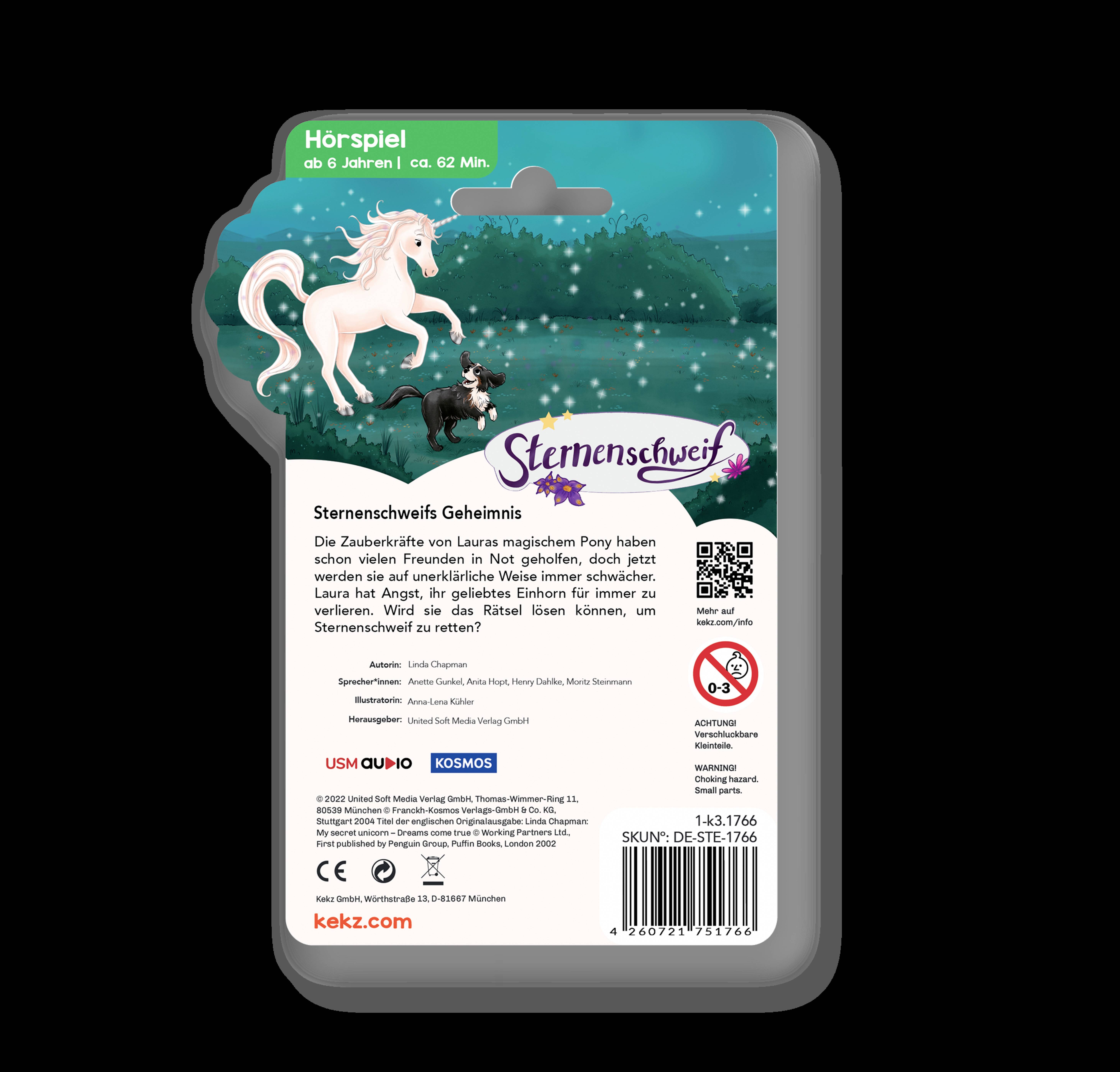 Kekz Sternenschweifs Geheimnis Kopfhörer-Audiochip Kinder