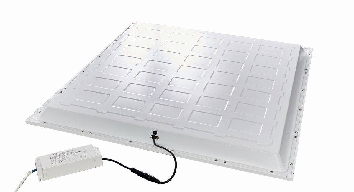 Insatech Backlit UGR22 HI-101010 LED-Panel 35W Warmweiß Weiß