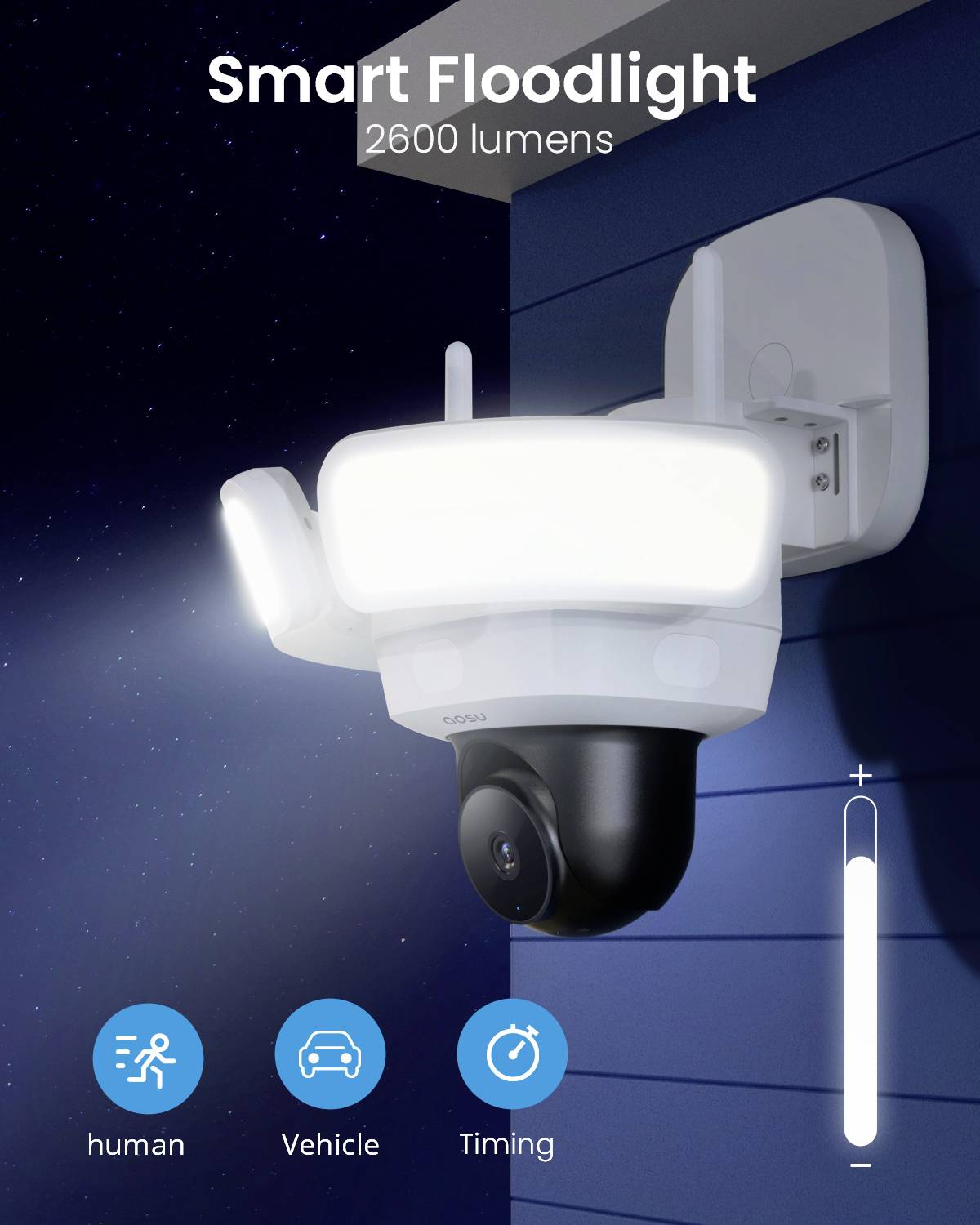 Aosu L5P L5P0.WAEU01000 WLAN IP Überwachungskamera 2800 x 1620 Pixel