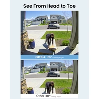 Aosu V8S Video-Türsprechanlage WLAN Komplett-Set 1 Stück Schwarz Aosu V8S Video-Türsprechanlage WLAN Komplett-Set 1 Stück Schwarz