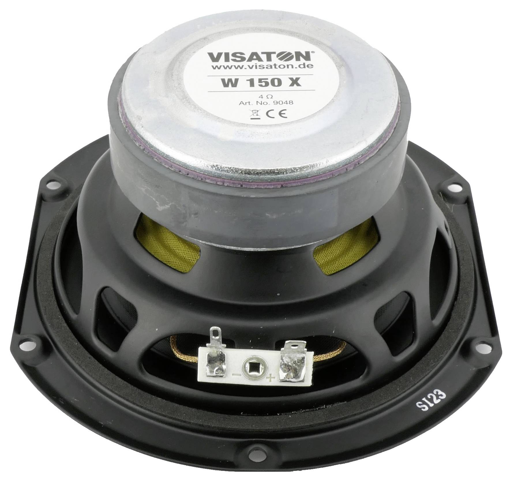 Visaton W 150 X - 4 Ohm 5.9 Zoll 15cm Tieftöner 4Ω Einbaulautsprecher