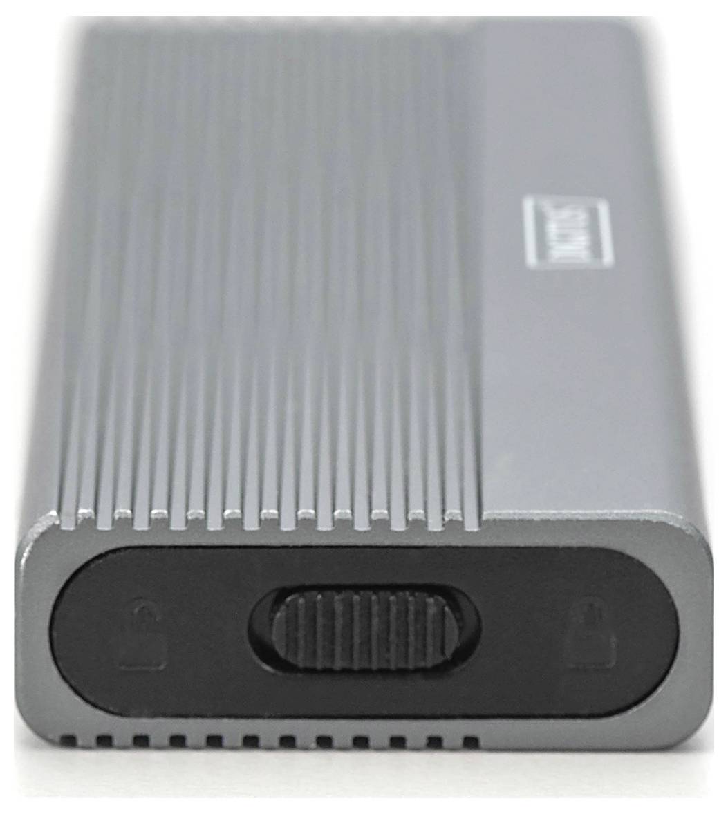 Digitus DA-71120-1 M.2 SSD-Gehäuse USB-C® (USB 3.1 Gen 2) 10 GBit/s M.2 PCIe NVMe 2230, 2242, 2260, 2280 DA-71120-1