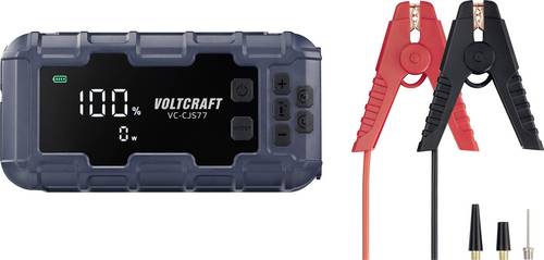 VOLTCRAFT Schnellstartsystem VC-CJS77 VC-16533725 Starthilfestrom (12 V)=600 A USB-Steckdose 2x, La