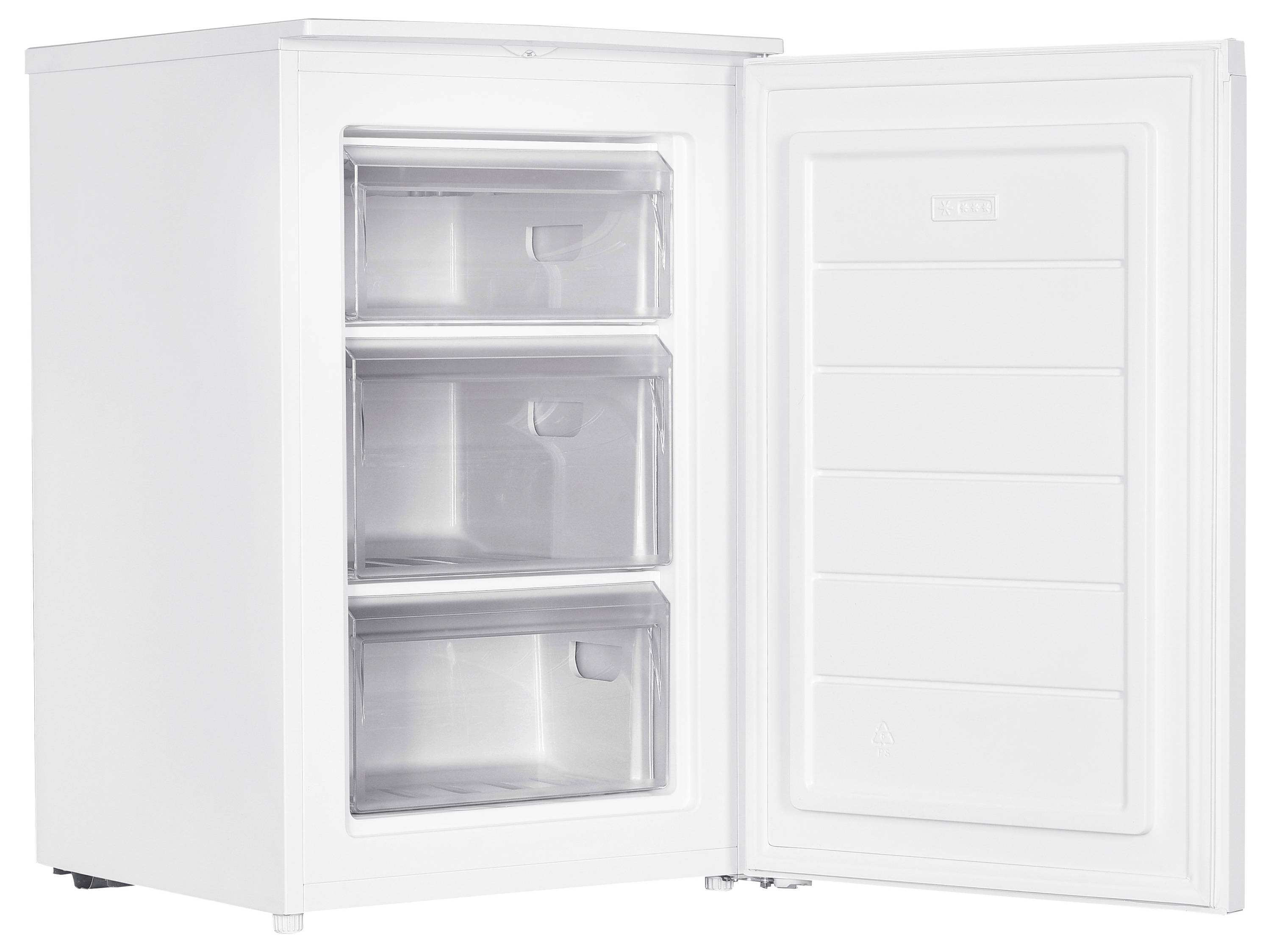 Trisa 7811.7012 Gefrierschrank EEK: D (A - G) 87l Standgerät Weiß