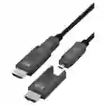 Maxtrack HDMI Anschlusskabel 30 m Schwarz C504-50ML 8K UHD HDMI-Kabel Maxtrack HDMI Anschlusskabel 30 m Schwarz C504-50ML 8K UHD HDMI-Kabel
