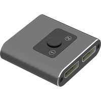 Maxtrack CS38L 2 Port DisplayPort-Switch Grau Maxtrack CS38L 2 Port DisplayPort-Switch Grau