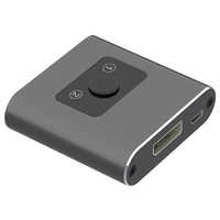 Maxtrack CS38L 2 Port DisplayPort-Switch Grau Maxtrack CS38L 2 Port DisplayPort-Switch Grau