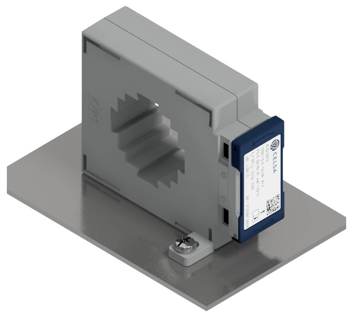 Celsa ALO 5012 400/5A 2.5VA Kl. 1 70142-0514-0250 Aufsteckstromwandler Primärstrom 400 A Sekundärstrom 5 A Leiterdurchführung (H x B):50 x 50 mm Le