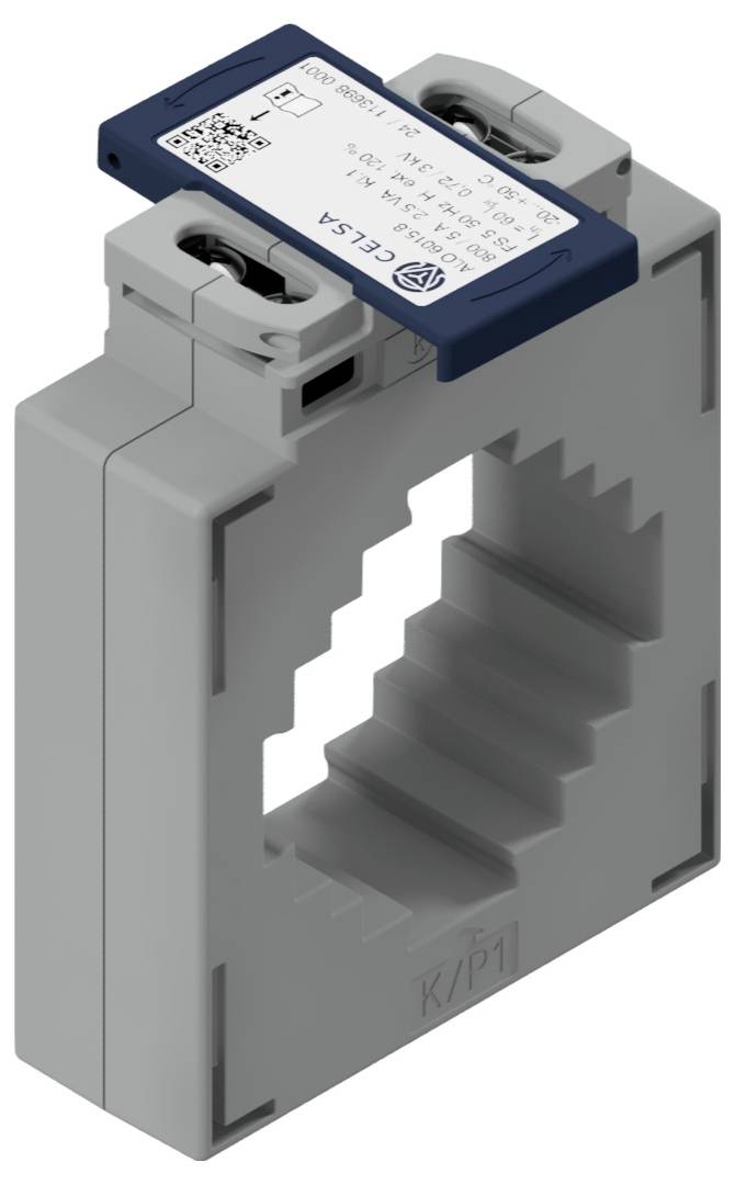 Celsa ALO 6015.8 1000/5A 5VA Kl. 1 70142-0758-0500 Aufsteckstromwandler Primärstrom 1000 A Sekundärstrom 5 A Leiterdurchführung (H x B):64 x 64 mm