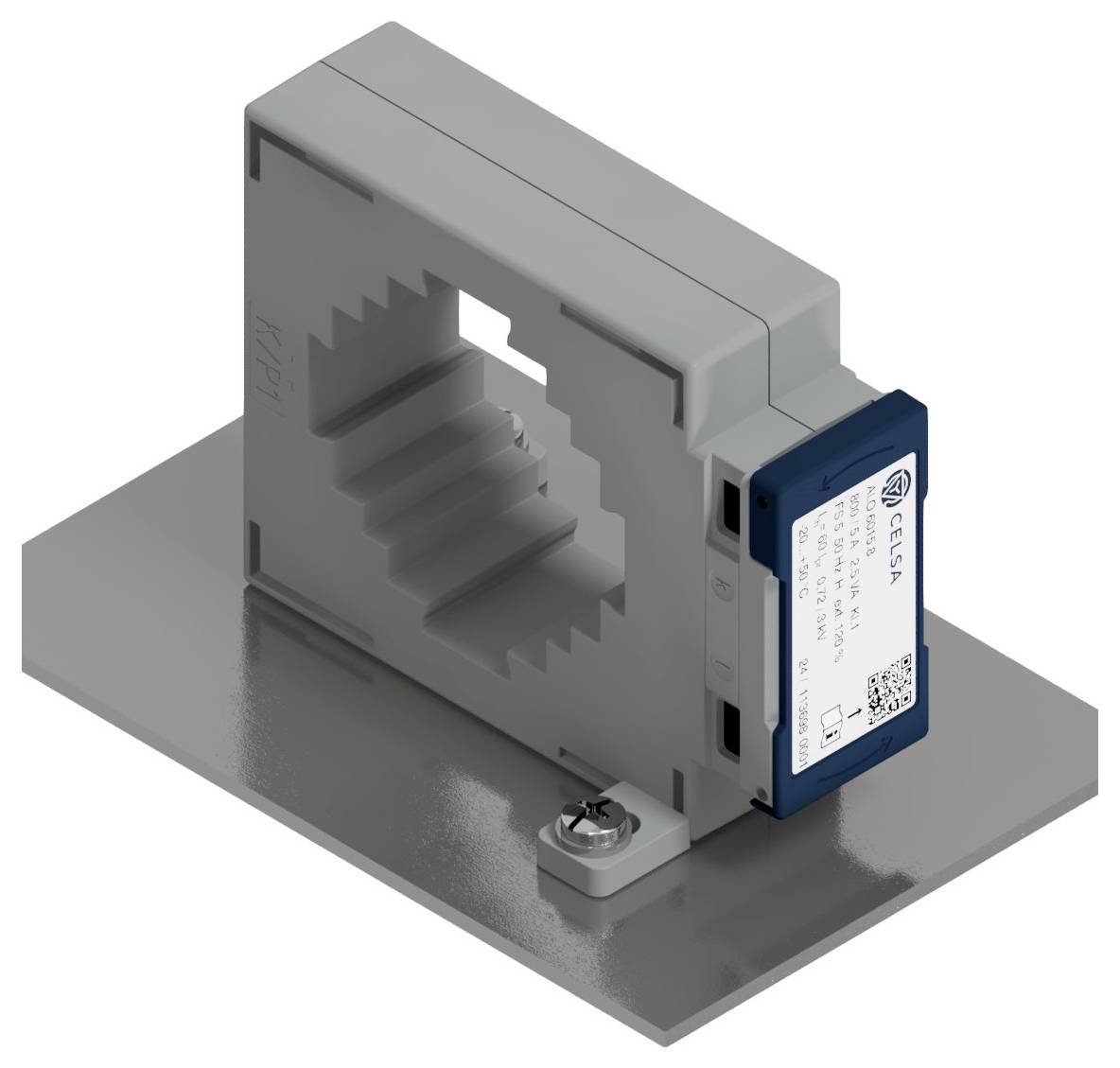 Celsa ALO 6015.8 1000/5A 5VA Kl. 1 70142-0758-0500 Aufsteckstromwandler Primärstrom 1000 A Sekundärstrom 5 A Leiterdurchführung (H x B):64 x 64 mm