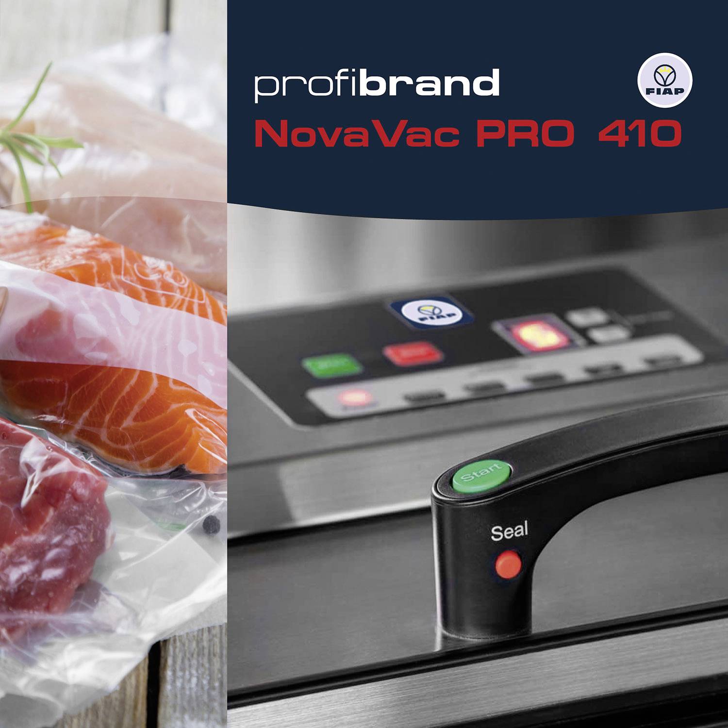 FIAP 2049 NovaVac 410 Vakuumierer (B x H x T) 490 x 145 x 260mm