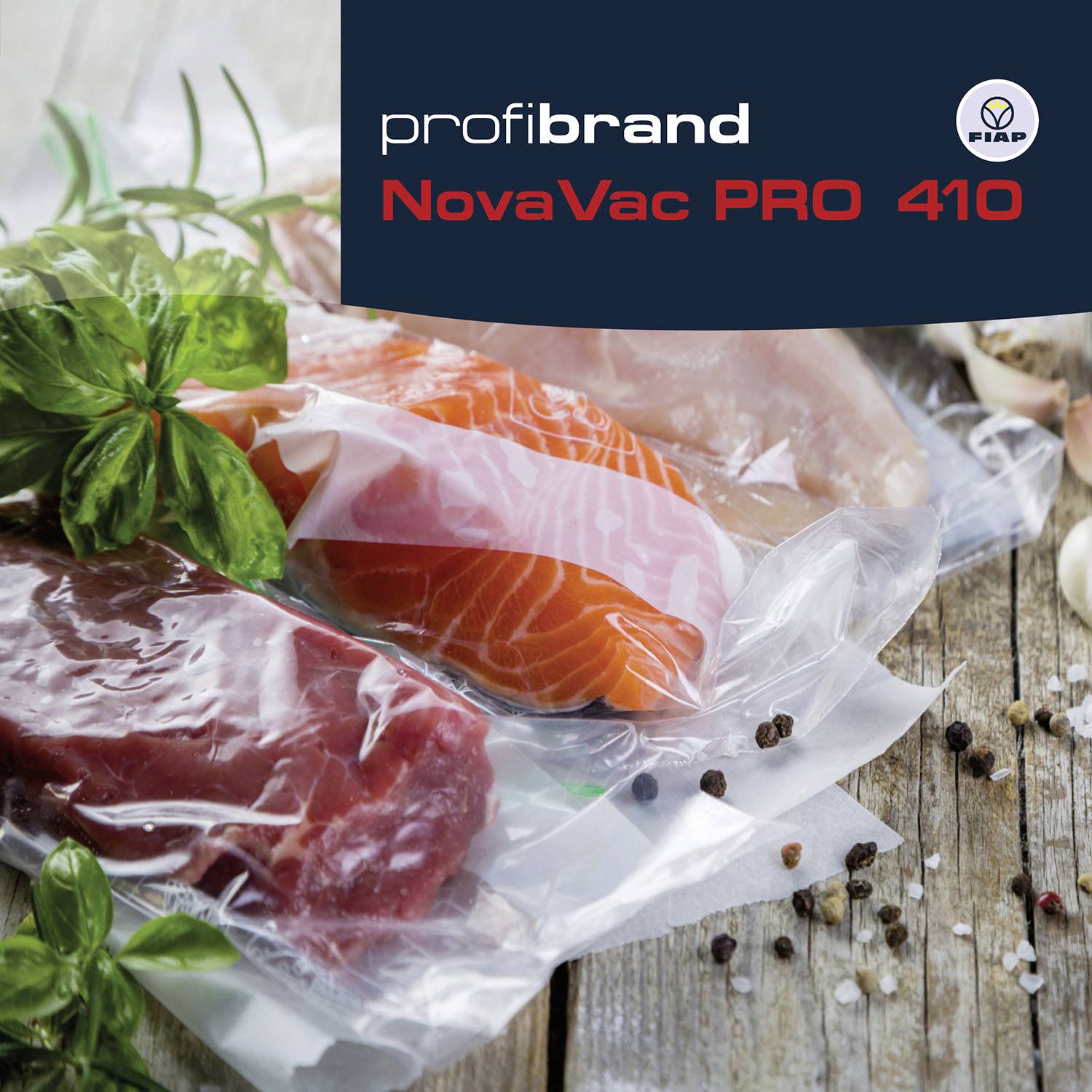 FIAP 2049 NovaVac 410 Vakuumierer (B x H x T) 490 x 145 x 260mm