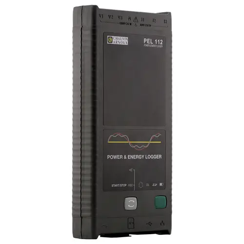 Chauvin Arnoux PEL 112 Netz-Analysegerät 3phasig mit Loggerfunktion, Energiemessungen, Lastanalysen, Onlinemessungen Chauvin Arnoux PEL 112 Netz-Analysegerät 3phasig mit Loggerfunktion, Energiemessungen, Lastanalysen, Onlinemessungen