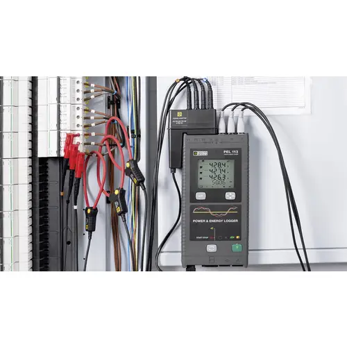 Chauvin Arnoux PEL 113 Set Netz-Analysegerät 3phasig inkl. Stromzangen, mit Loggerfunktion, Energiemessungen, Lastanalysen Chauvin Arnoux PEL 113 Set Netz-Analysegerät 3phasig inkl. Stromzangen, mit Loggerfunktion, Energiemessungen, Lastanalysen