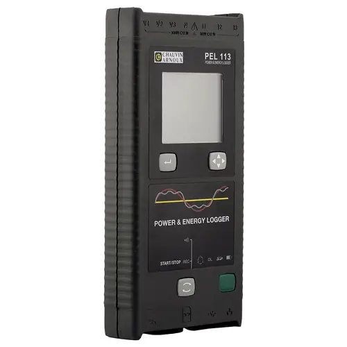 Chauvin Arnoux PEL 113 Set Netz-Analysegerät 3phasig inkl. Stromzangen, mit Loggerfunktion, Energiemessungen, Lastanalysen Chauvin Arnoux PEL 113 Set Netz-Analysegerät 3phasig inkl. Stromzangen, mit Loggerfunktion, Energiemessungen, Lastanalysen