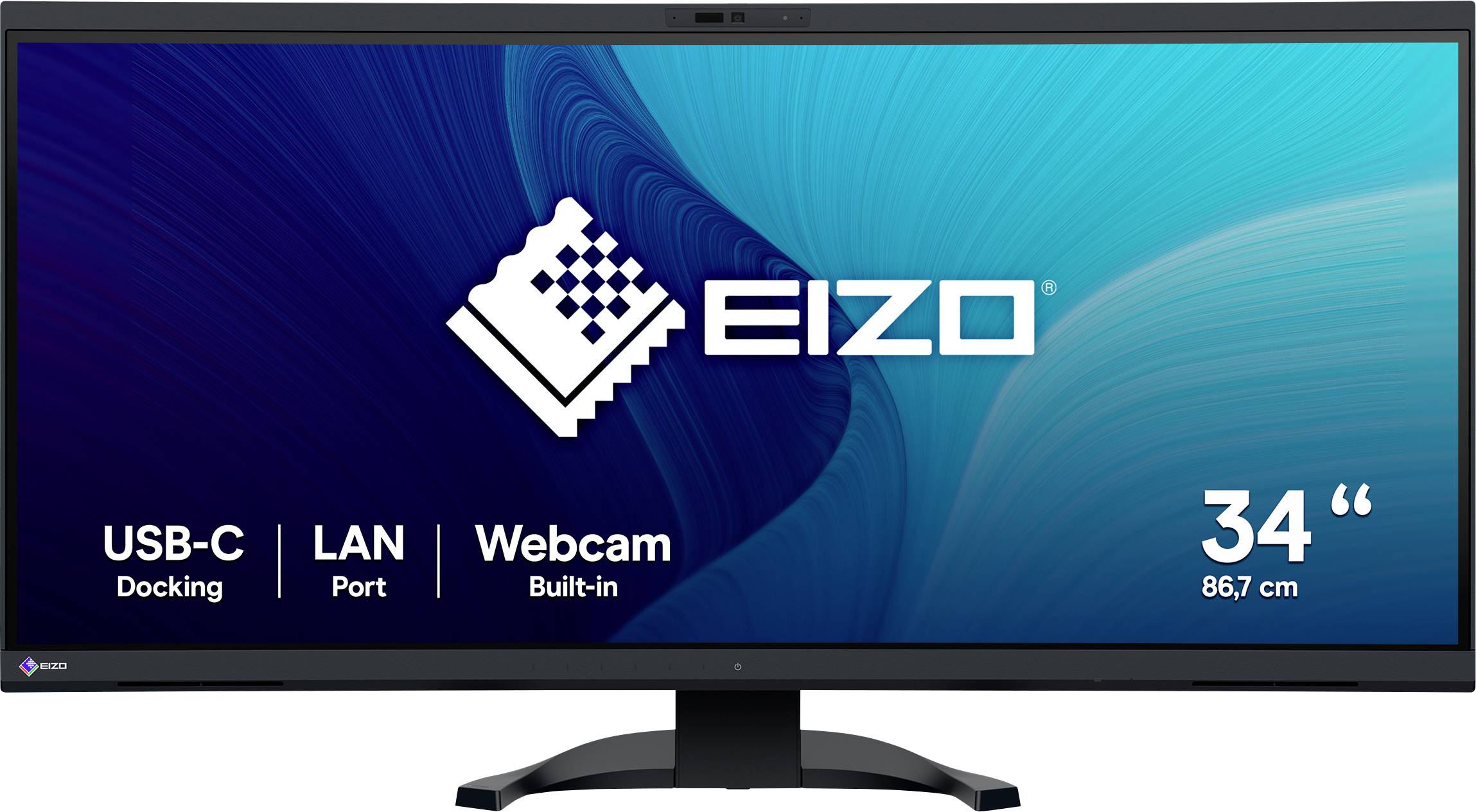 EIZO EV3450XC FlexScan LED-Monitor EEK F (A - G) 86.6 cm (34.1 Zoll) 3440 x 1440 Pixel 21:9 5 ms DisplayPort, HDMI®, USB-A (USB 3.2 Gen 1), USB-C®