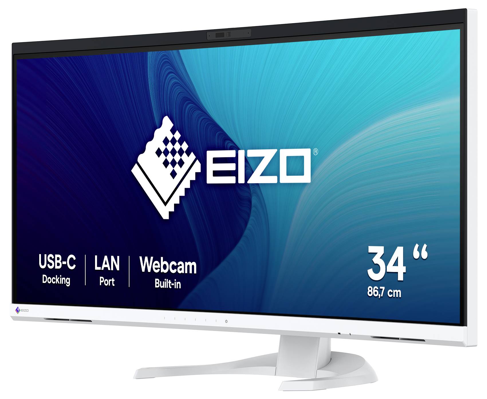 EIZO EV3450XC FlexScan LED-Monitor EEK F (A - G) 86.6 cm (34.1 Zoll) 3440 x 1440 Pixel 21:9 5 ms DisplayPort, HDMI®, USB-A (USB 3.2 Gen 1), USB-C®