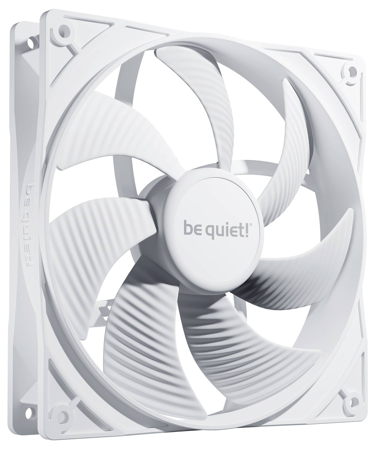 BeQuiet PURE WINGS 3 White 140mm PWM PC-Gehäuse-Lüfter Weiß (B x H x T) 140 x 25 x 140mm