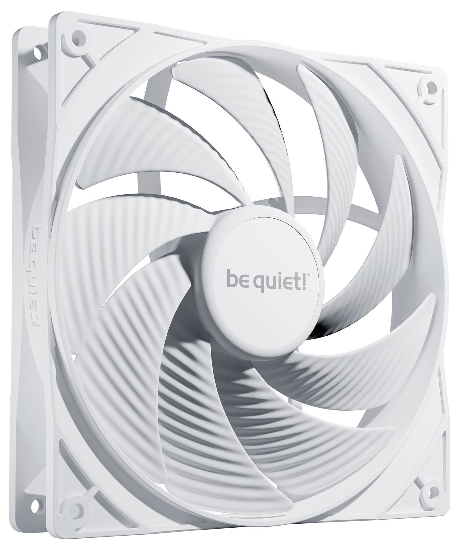 BeQuiet PURE WINGS 3 White 140mm PWM high-speed PC-Gehäuse-Lüfter Weiß (B x H x T) 140 x 25 x 140mm