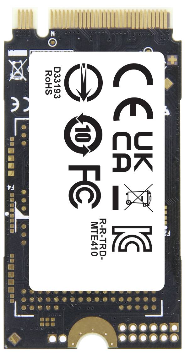 Transcend 1TB Interne M.2 SSD PCIe NVMe 4.0 x4 Retail TS1TMTE410S