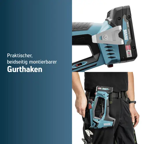 Novus Tools J-550 031-0375 Akkutacker Klammerntyp Typ 37, Typ 53 Klammernlänge 6 - 14mm inkl. Akku, inkl. Ladegerät, inkl. Koffer Novus Tools J-550 031-0375 Akkutacker Klammerntyp Typ 37, Typ 53 Klammernlänge 6 - 14mm inkl. Akku, inkl. Ladegerät, inkl. Koffer