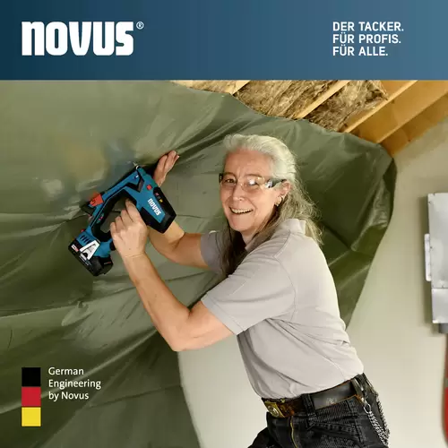 Novus Tools J-551 031-0376 Akkutacker Klammerntyp Typ 11, Typ 53F Klammernlänge 6 - 14mm inkl. Akku, inkl. Ladegerät, inkl. Koffer Novus Tools J-551 031-0376 Akkutacker Klammerntyp Typ 11, Typ 53F Klammernlänge 6 - 14mm inkl. Akku, inkl. Ladegerät, inkl. Koffer