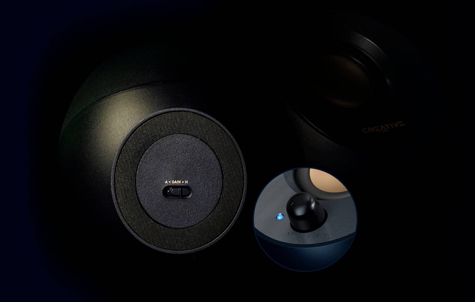 Creative Pebble V2, 2.0 2.0 PC-Lautsprecher Kabelgebunden 4W Schwarz