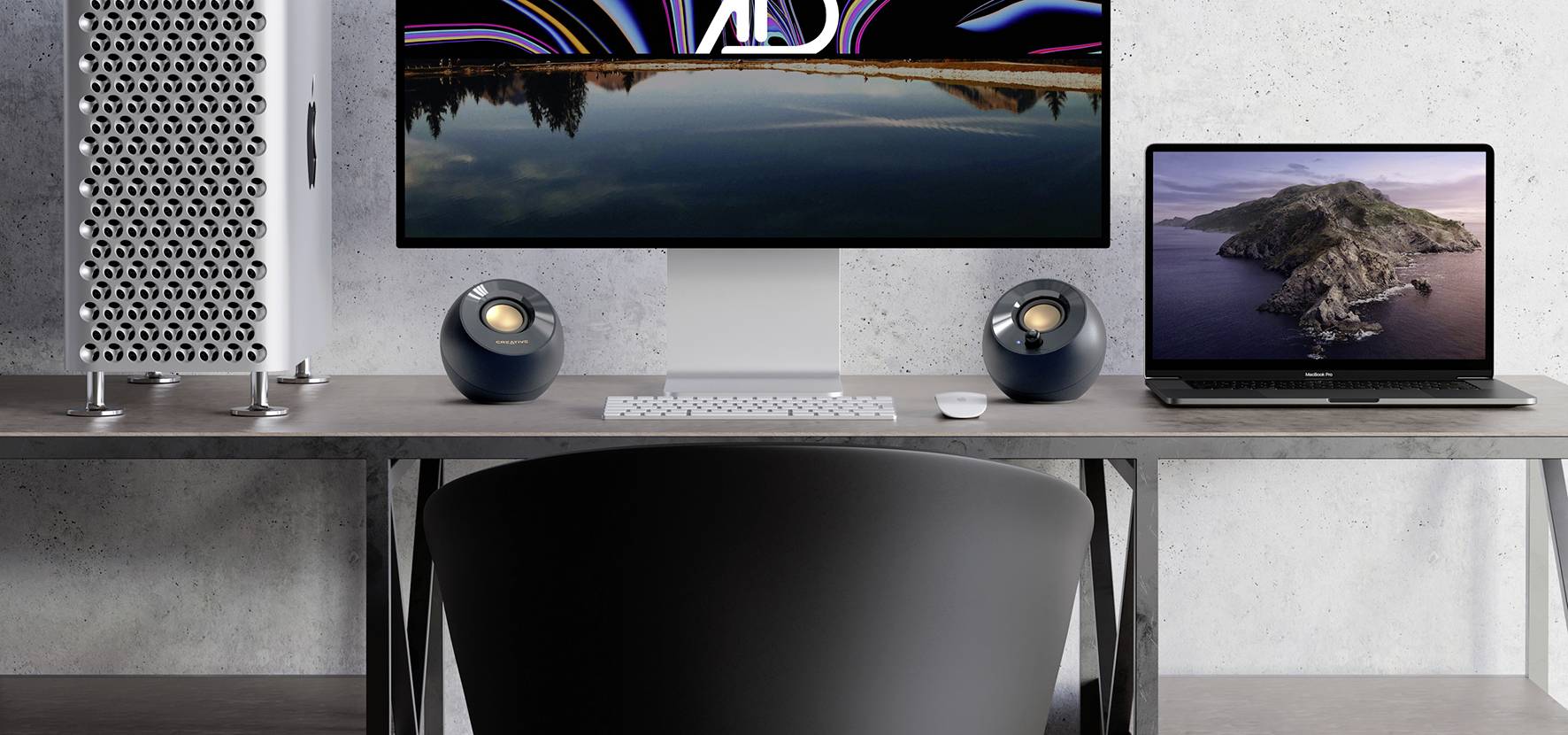 Creative Pebble V2, 2.0 2.0 PC-Lautsprecher Kabelgebunden 4W Schwarz