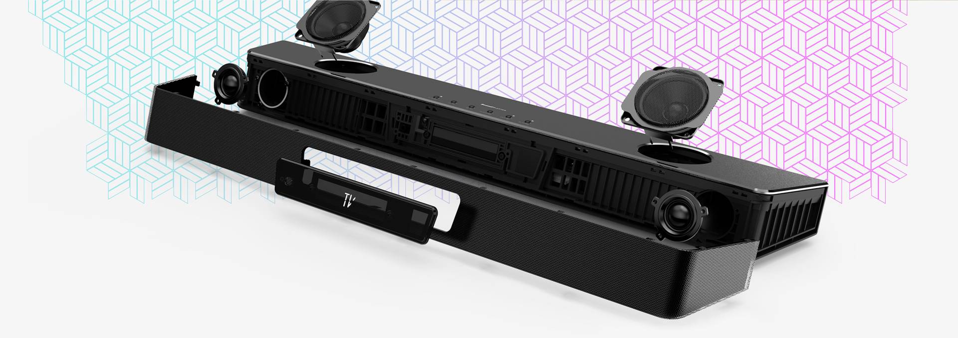 Creative Katana V2X, 2.1 Soundbar Schwarz