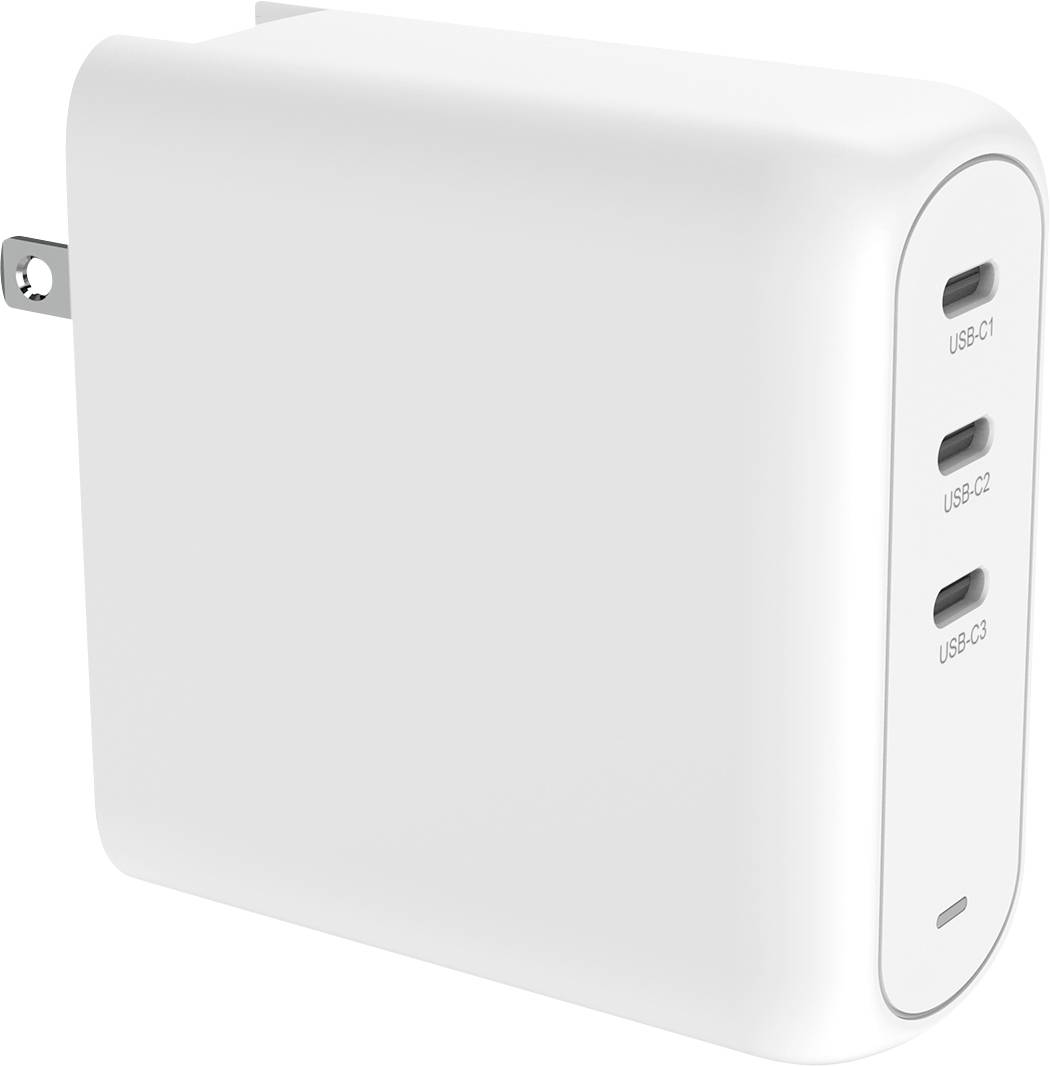 Creative 140W GaN USB Ladegerät 140W 3x USB-C® USB PD, Quick Charge 3.0, QC 4+ Weiß Innenbereich USB Power Delivery (USB-PD)