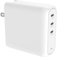 Creative 140W GaN USB Ladegerät 140W 3x USB-C® USB PD, Quick Charge 3.0, QC 4+ Weiß Innenbereich USB Power Delivery (USB-PD) Creative 140W GaN USB Ladegerät 140W 3x USB-C® USB PD, Quick Charge 3.0, QC 4+ Weiß Innenbereich USB Power Delivery (USB-PD)