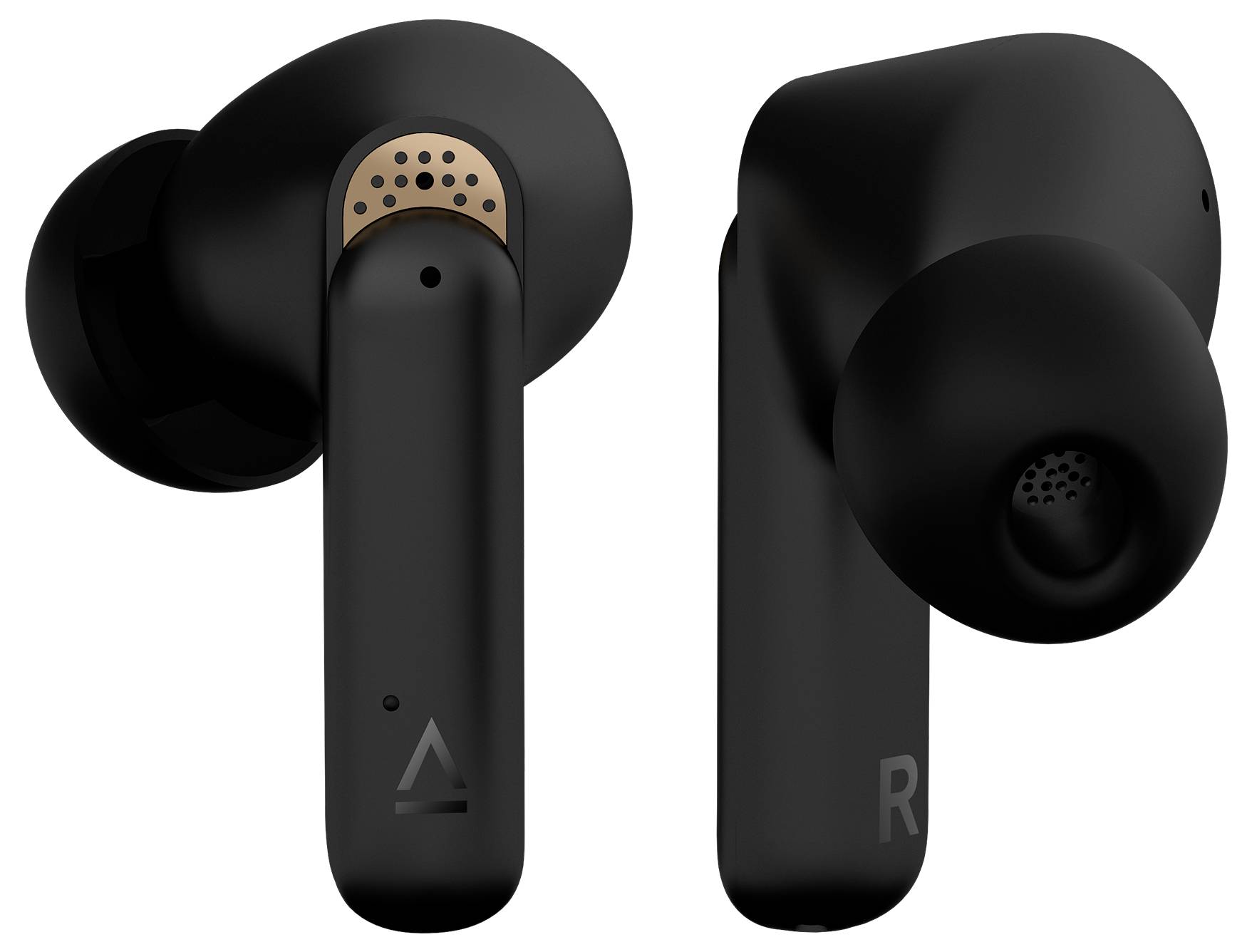 Creative Aurvana Ace In Ear Kopfhörer Bluetooth® Schwarz Schweißresistent, Wasserbeständig, Batterieladeanzeige, inkl. Lade- und