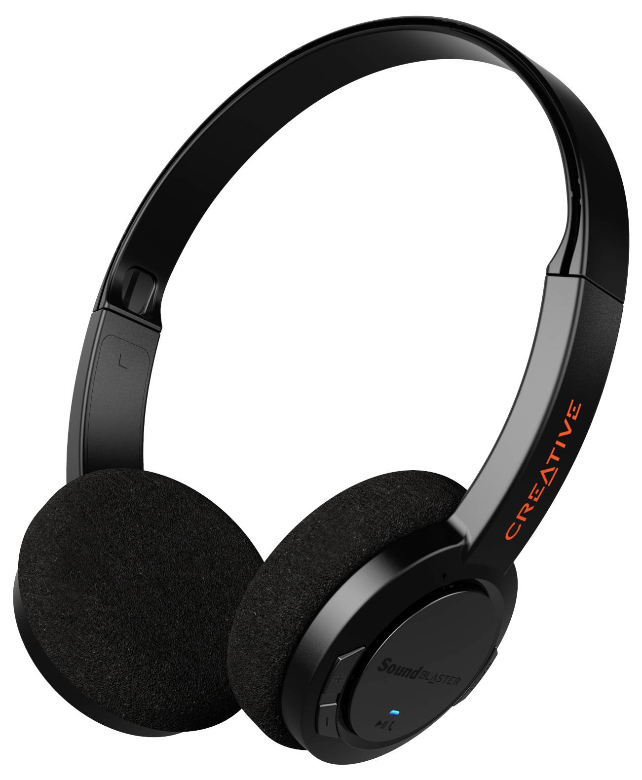 Creative Sound Blaster Jam V2 On Ear Headset Bluetooth® Stereo Schwarz Lautstärkeregelung, Mikrofon-Stummschaltung